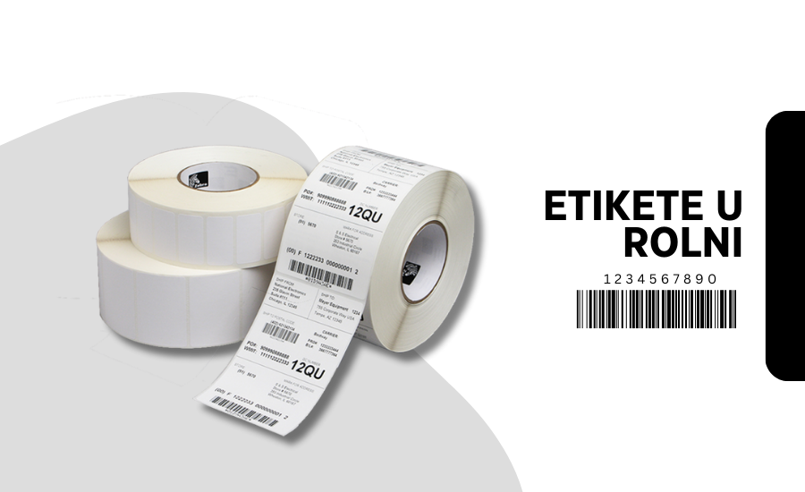 Etikete u rolni